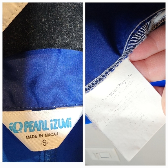 Pearl Izumi Zephrr packable blue cycling jacket. Size small. - Picture 3 of 16